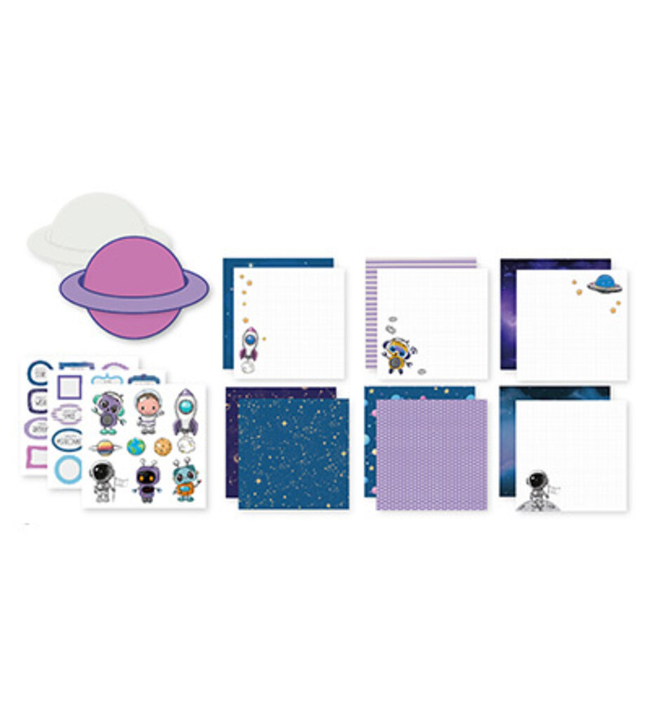 Dutch Doobadoo Crafty Kit 8x8 Inch Galaxy Adventure (473.005.078) Dutch Doobadoo Crafty Kit 8x8 Inch Galaxy Adventure (473.005.078)