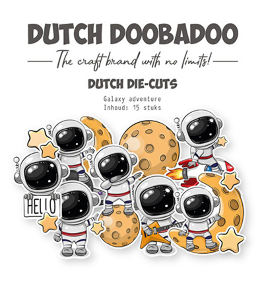 Dutch Doobadoo Dutch Die-Cuts Galaxy Adventure (474.007.504) Dutch Doobadoo Dutch Die-Cuts Galaxy Adventure (474.007.504)