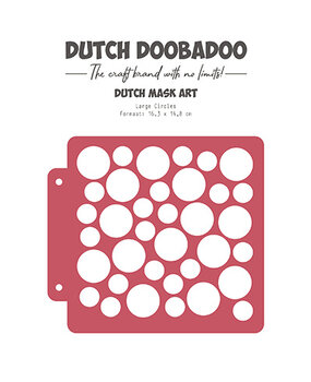 Dutch Doobadoo Dutch Mask Art Large Circles (470.715.147)