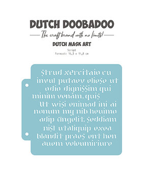 Dutch Doobadoo Dutch Mask Art Script (470.715.152)