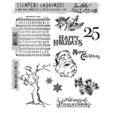 Stampers Anonymous Cling Stamps Mini Holidays 3 (CMS114)