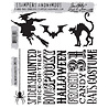Stampers Anonymous Cling Stamps Halloween Silhouettes (CMS115) Stampers Anonymous Cling Stamps Halloween Silhouettes (CMS115)