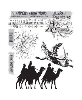 Stampers Anonymous Cling Stamps Joyful Song (CMS119) Stampers Anonymous Cling Stamps Joyful Song (CMS119)