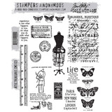 Stampers Anonymous Cling Stamps Attic Treasures (CMS123)