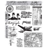 Stampers Anonymous Cling Stamps Warehouse District (CMS124)