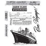 Stampers Anonymous Cling Stamps Artful Voyage (CMS129)