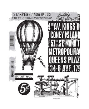 Stampers Anonymous Cling Stamps Remnants (CMS130) Stampers Anonymous Cling Stamps Remnants (CMS130)