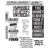 Stampers Anonymous Cling Stamps Words For Thought (CMS132)
