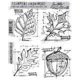 Stampers Anonymous Cling Stamps Autumn Blueprint (CMS133)