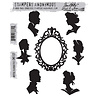 Stampers Anonymous Cling Stamps Artful Silhouettes (CMS137) Stampers Anonymous Cling Stamps Artful Silhouettes (CMS137)