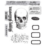 Stampers Anonymous Cling Stamps Apothecary (CMS138)