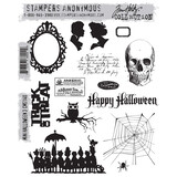 Stampers Anonymous Cling Stamps Mini Halloween 3 (CMS140)