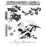 Stampers Anonymous Cling Stamps Christmas Time (CMS141)