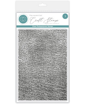 Craft Consortium Leather Texture Clear Stamp (CCESTMP007) Craft Consortium Leather Texture Clear Stamp (CCESTMP007)