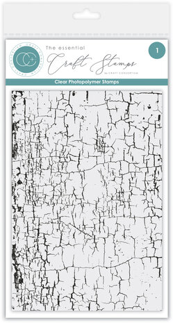 Craft Consortium Cracked Surface Clear Stamp (CCESTMP009) Craft Consortium Cracked Surface Clear Stamp (CCESTMP009)