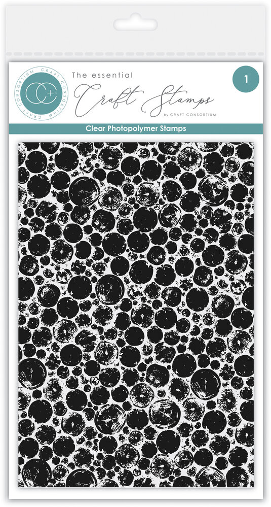 Craft Consortium Bubble Wrap Clear Stamp (CCESTMP011) Craft Consortium Bubble Wrap Clear Stamp (CCESTMP011)