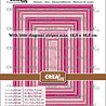 Crealies PRE-ORDER Nest Dies Rectangles with Little Diagonal Stripes (CLNestXXL169) Crealies PRE-ORDER Nest Dies Rectangles with Little Diagonal Stripes (CLNestXXL169)