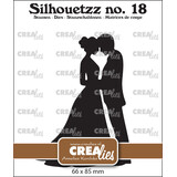 Crealies Silhouetzz Dies Bruidspaar (CLSH18)