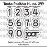 Crealies PRE-ORDER Texto Positivo Dies 1,2,3 Jaar (POSNL299) Crealies PRE-ORDER Texto Positivo Dies 1,2,3 Jaar (POSNL299)