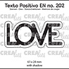 Crealies Texto Positivo Dies Love (POSEN202) Crealies Texto Positivo Dies Love (POSEN202)