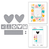 Spellbinders Crafty Babe Labels & Icons Dies (S4-1463)