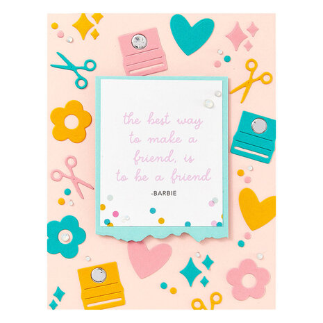Spellbinders Crafty Babe Labels & Icons Dies (S4-1463)