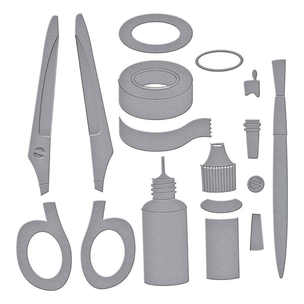 Spellbinders Crafty Babe Crafty Tools Dies (S4-1467)