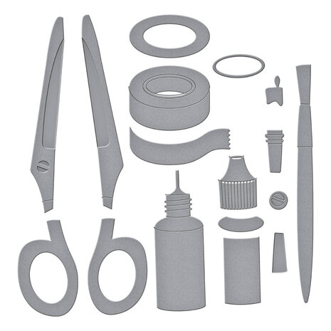 Spellbinders Crafty Babe Crafty Tools Dies (S4-1467)