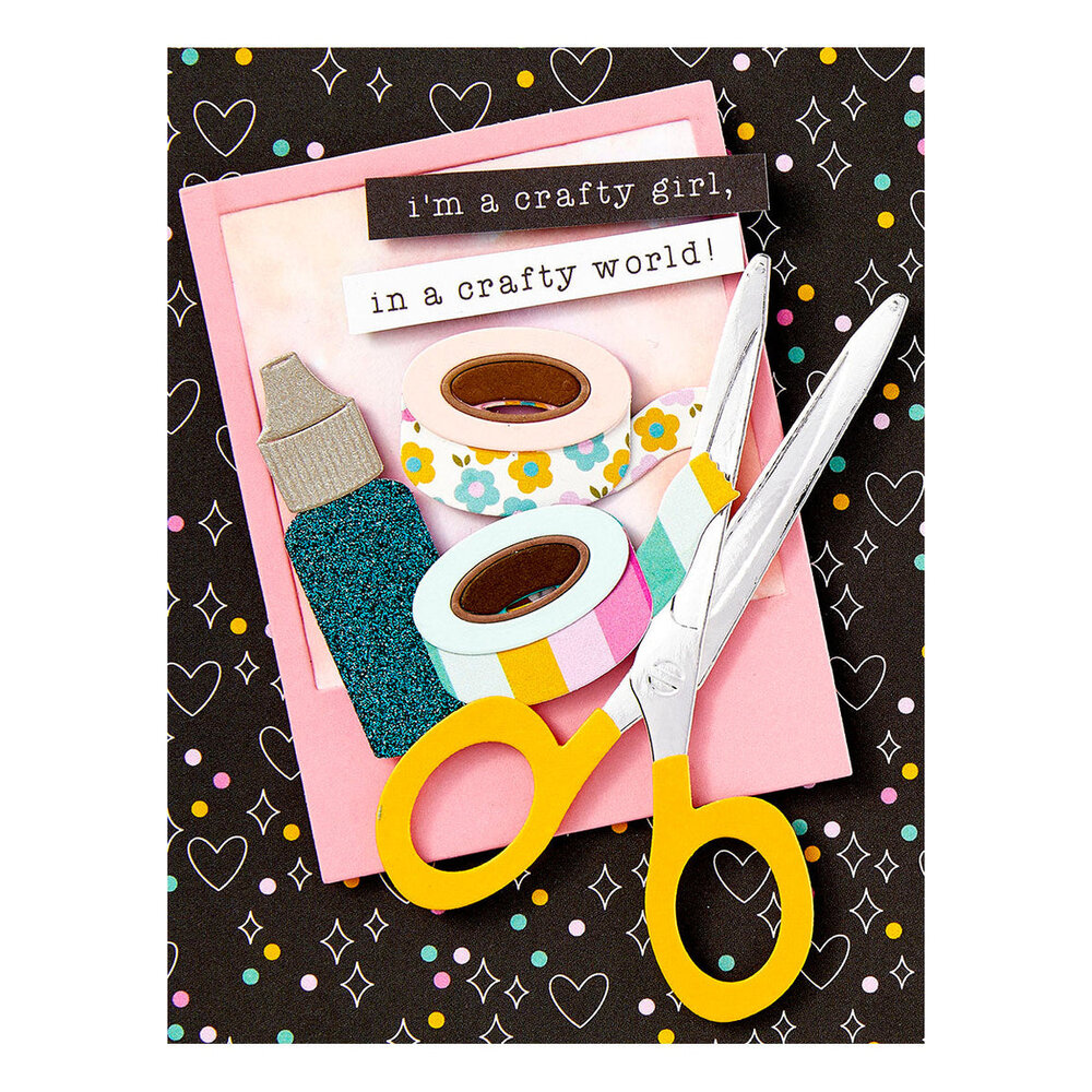 Spellbinders Crafty Babe Crafty Tools Dies (S4-1467)