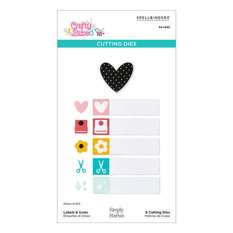 Spellbinders Crafty Babe Die Bundle (BD-0970) Spellbinders Crafty Babe Die Bundle (BD-0970)