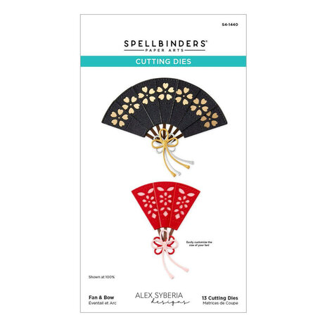 Spellbinders Spring in Kyoto Fan & Bow Dies (S4-1440) Spellbinders Spring in Kyoto Fan & Bow Dies (S4-1440)