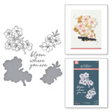Spellbinders Spring in Kyoto Cherry Blossoms Press Plate & Die Set (BP-290)