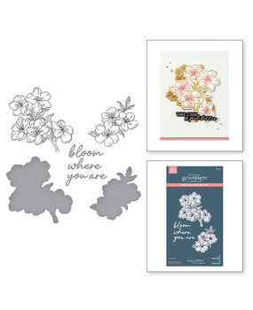 Spellbinders Spring in Kyoto Cherry Blossoms Press Plate & Die Set (BP-290) Spellbinders Spring in Kyoto Cherry Blossoms Press Plate & Die Set (BP-290)