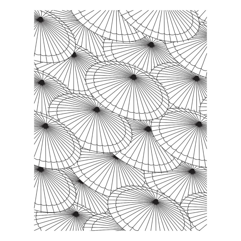 Spellbinders Spring in Kyoto BetterPress and Stencil Bundle (BD-0943)