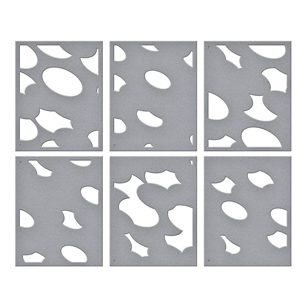 Spellbinders Spring in Kyoto BetterPress and Stencil Bundle (BD-0943)