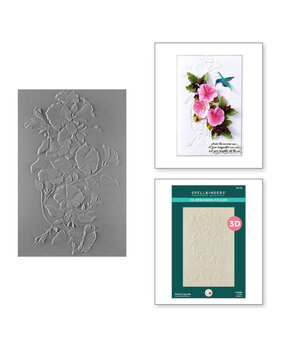 Spellbinders Summer Solstice Petunia Cascade 3D Embossing Folder (E3D-129)