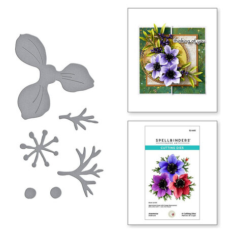 Spellbinders Summer Solstice Anemone Dies (S2-440) Spellbinders Summer Solstice Anemone Dies (S2-440)