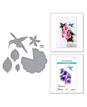 Spellbinders Summer Solstice Petunia and Hummingbird Dies (S4-1434) Spellbinders Summer Solstice Petunia and Hummingbird Dies (S4-1434)