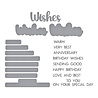 Spellbinders PRE-ORDER Wildflowers Very Best Wishes Sentiments Stamp & Die Set (SDS-203) Spellbinders PRE-ORDER Wildflowers Very Best Wishes Sentiments Stamp & Die Set (SDS-203)
