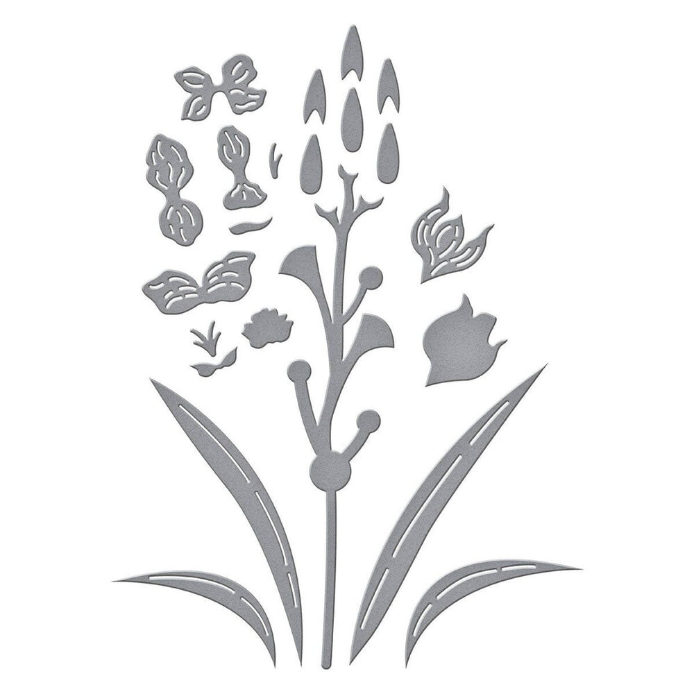 Spellbinders Wildflowers Layered Gladiolus Dies (S4-1429) Spellbinders Wildflowers Layered Gladiolus Dies (S4-1429)