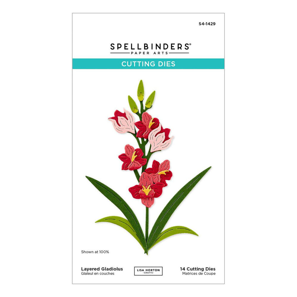 Spellbinders Wildflowers Layered Gladiolus Dies (S4-1429) Spellbinders Wildflowers Layered Gladiolus Dies (S4-1429)