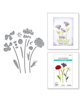 Spellbinders Wildflowers Layered Wildflowers Dies (S4-1430)