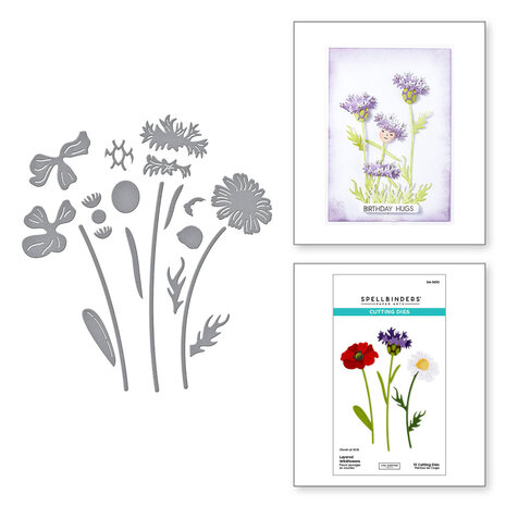 Spellbinders Wildflowers Layered Wildflowers Dies (S4-1430) Spellbinders Wildflowers Layered Wildflowers Dies (S4-1430)