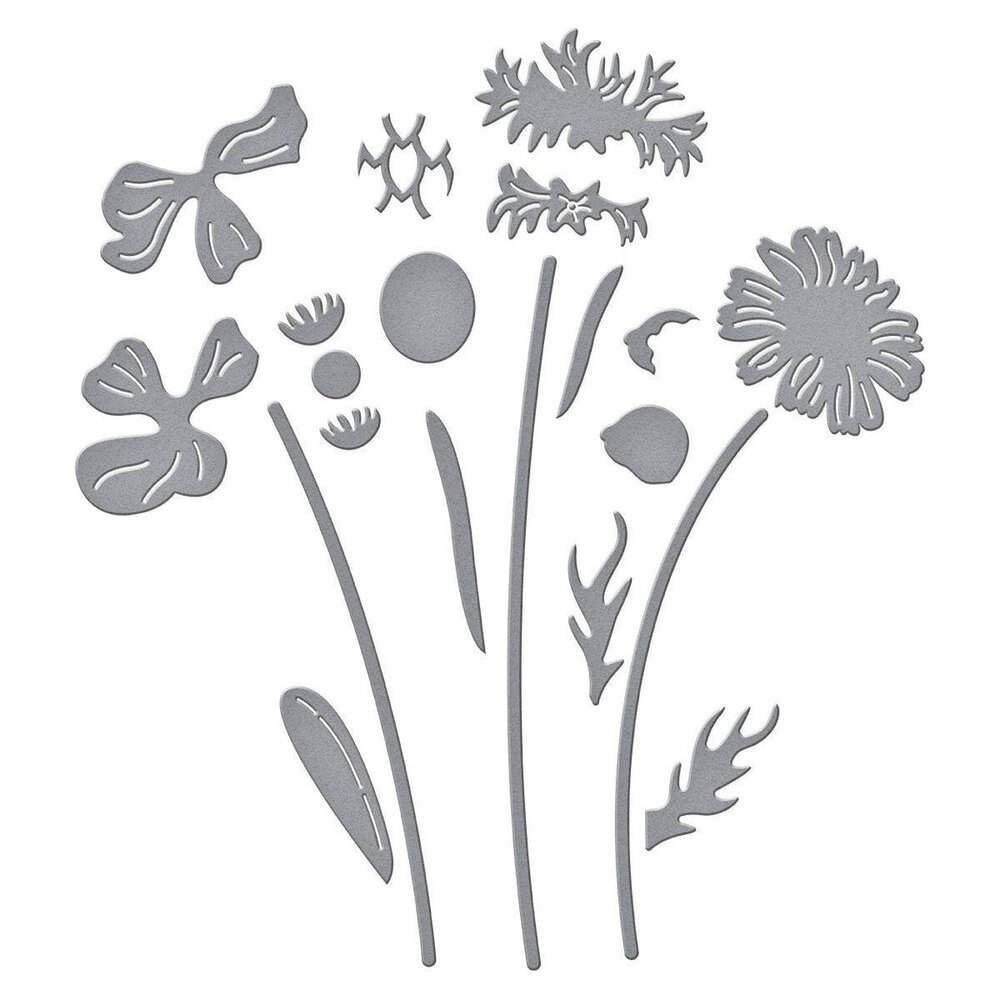 Spellbinders Wildflowers Layered Wildflowers Dies (S4-1430) Spellbinders Wildflowers Layered Wildflowers Dies (S4-1430)