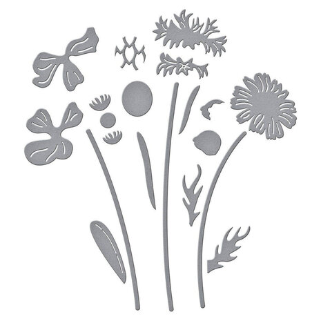 Spellbinders Wildflowers Layered Wildflowers Dies (S4-1430) Spellbinders Wildflowers Layered Wildflowers Dies (S4-1430)