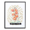 Spellbinders PRE-ORDER Wildflowers Script Tekst Press Plate (BP-287) Spellbinders PRE-ORDER Wildflowers Script Tekst Press Plate (BP-287)