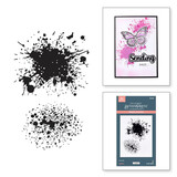 Spellbinders Wildflowers Splatters Press Plate (BP-288)