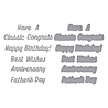 Spellbinders PRE-ORDER Classic Road Legends Classic Sentiments Dies (S3-553) Spellbinders PRE-ORDER Classic Road Legends Classic Sentiments Dies (S3-553)