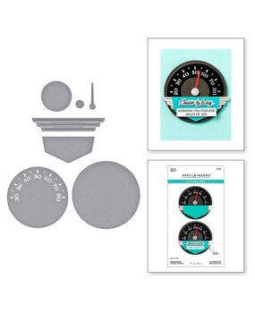 Spellbinders Classic Road Legends Speedometer Dies (S5-689)