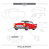Spellbinders PRE-ORDER Classic Road Legends Classic Car Dies (S4-1444) Spellbinders PRE-ORDER Classic Road Legends Classic Car Dies (S4-1444)